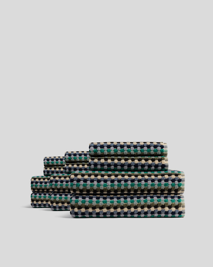 6+6 Organic Mosaic Bath Bundle - Sea